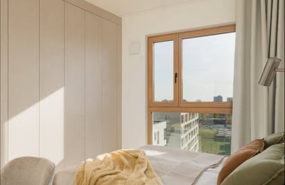 Аренда стильной 5-комнатной квартиры, 125 м², район Воля, Варшава, Польша